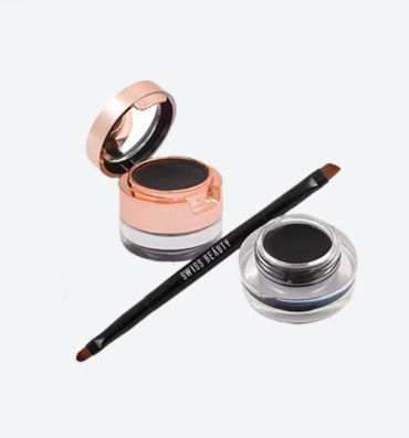 Swiss Beauty 2-In-1 Eyebrow & Gel Eyeliner