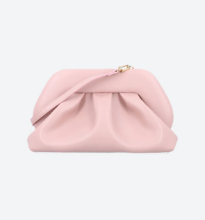 Themoire Light Pink Clutch