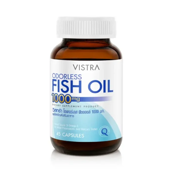 VISTRA Odorless Fish Oil 1000 mg