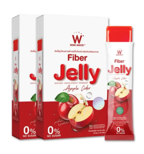 6. WINK WHITE W Fiber Jelly Apple Cider