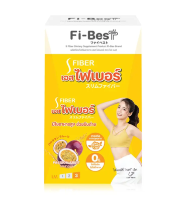 9.Fi-Bes S Fiber 122.8g #Passion Fruit