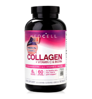 2.Neocell Super Collagen + Vitamin C & Biotin 360 tablets