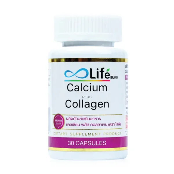 Life Calcium Plus Collagen 30 Capsules