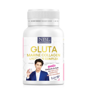 6.NUBOLIC Gluta Marine Collagen Lycopene Complex 30 Capsules